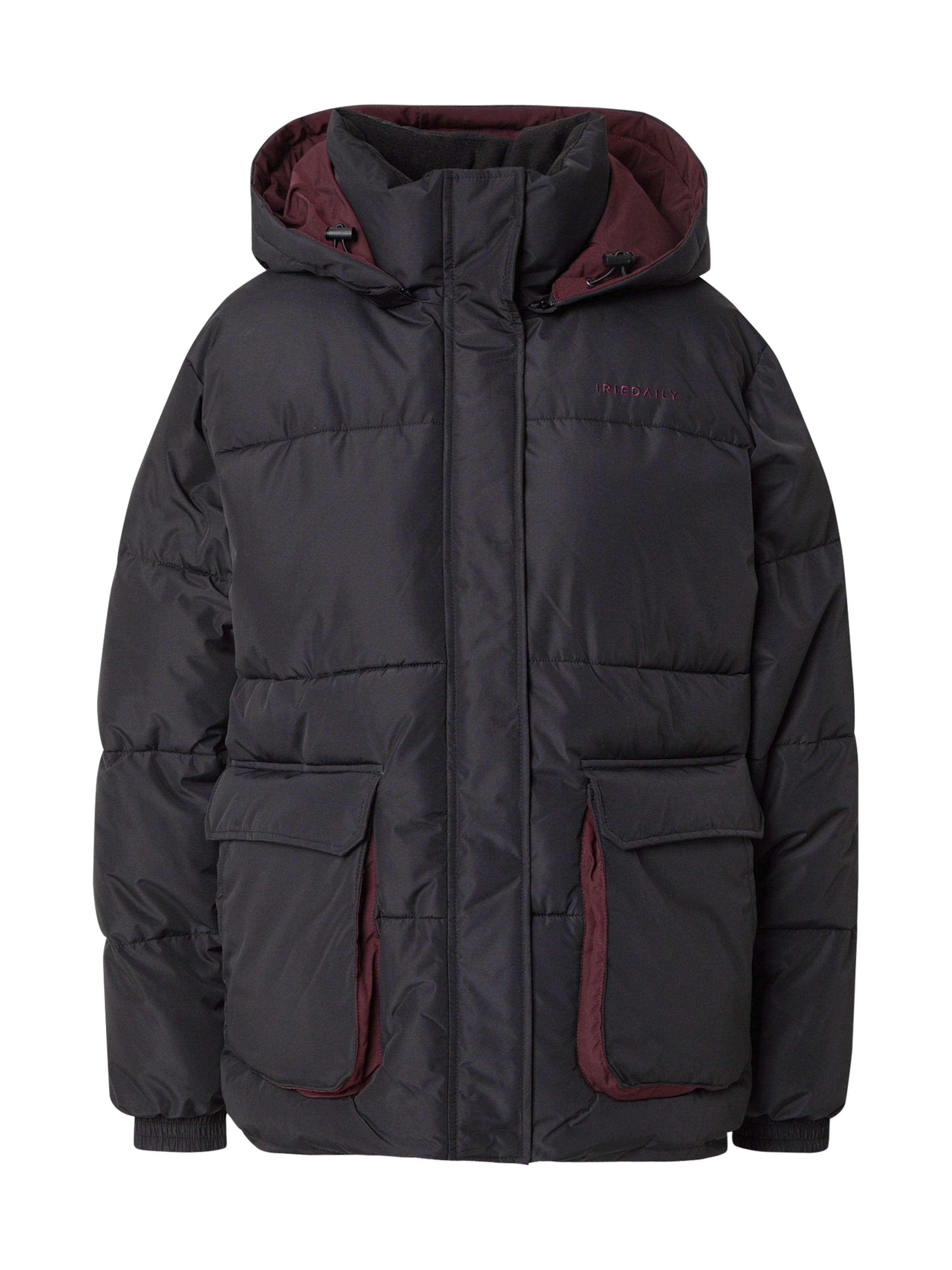 Giacca invernale di Iriedaily in nero: frontale