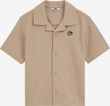 WE Fashion Regular Fit Paita värissä beige: etupuoli