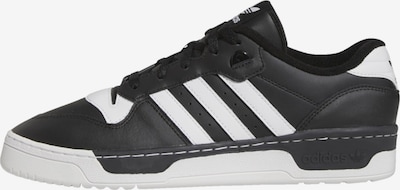 ADIDAS ORIGINALS Baskets basses 'Rivalry' en noir / blanc, Vue avec produit