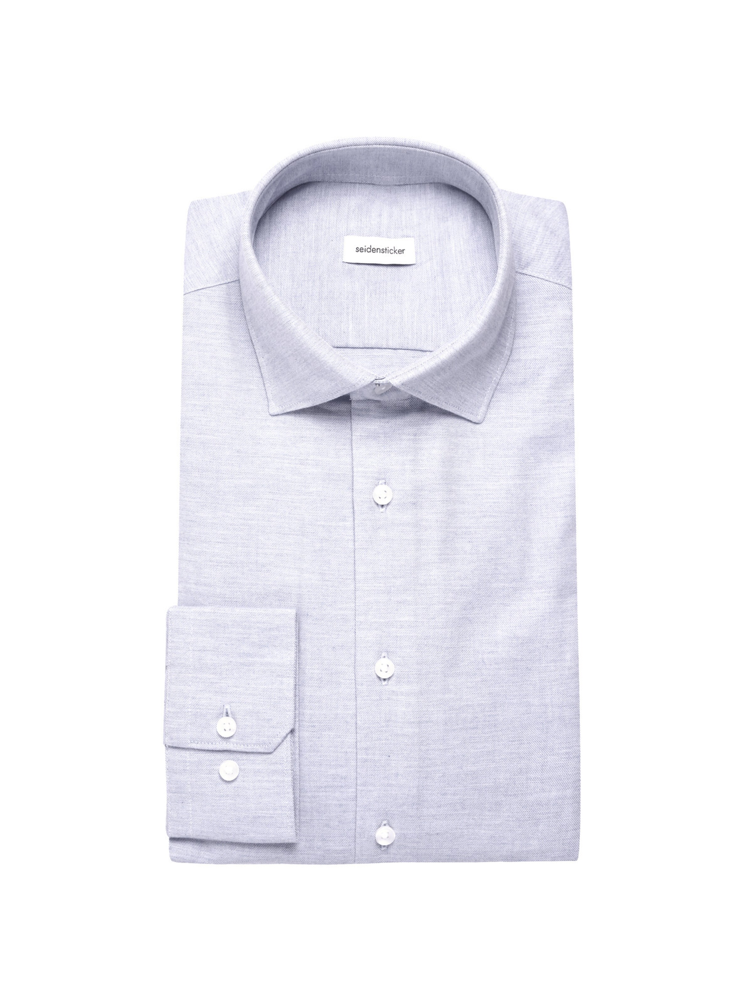 SEIDENSTICKER Super slim fit Zakelijk overhemd 'Schwarze Rose' in Blauw