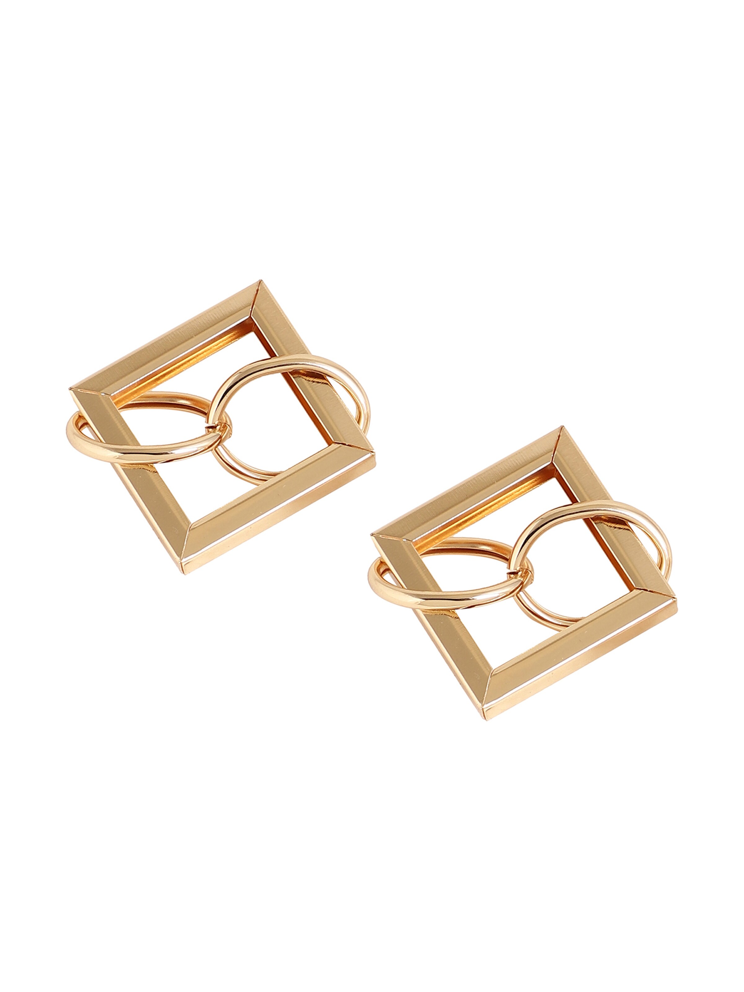 SOHI Σκουλαρίκια 'Cher' σε χρυσό: μπροστά