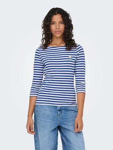 ONLY - Camiseta 'ONLFIFI' en azul: frente