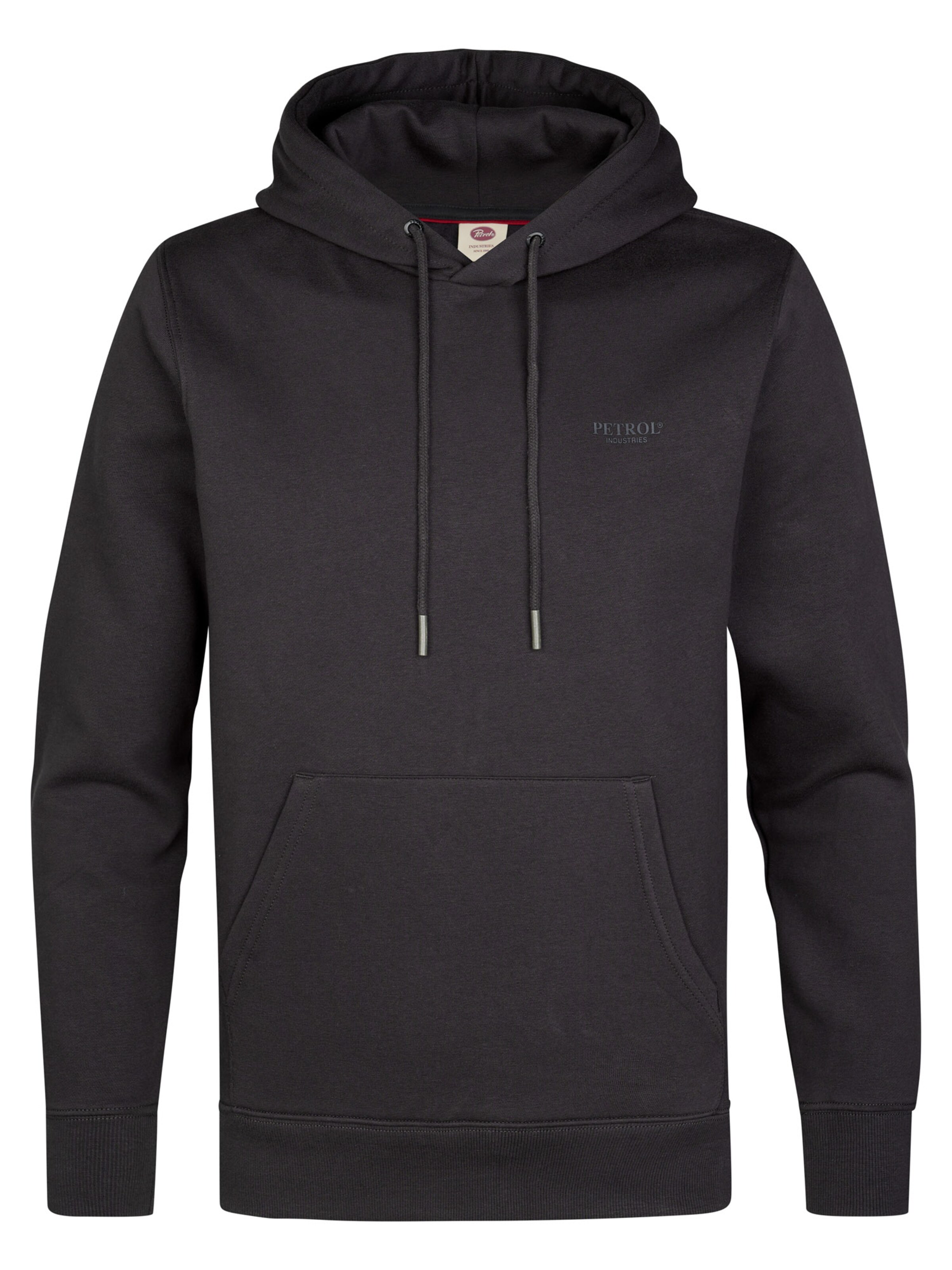 Petrol Industries Sweatshirt in Zwart: voorkant