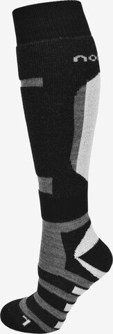 normani Athletic Socks in Black: front