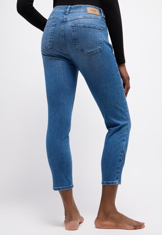 Coupe slim Jean 'Ornella' Angels en bleu