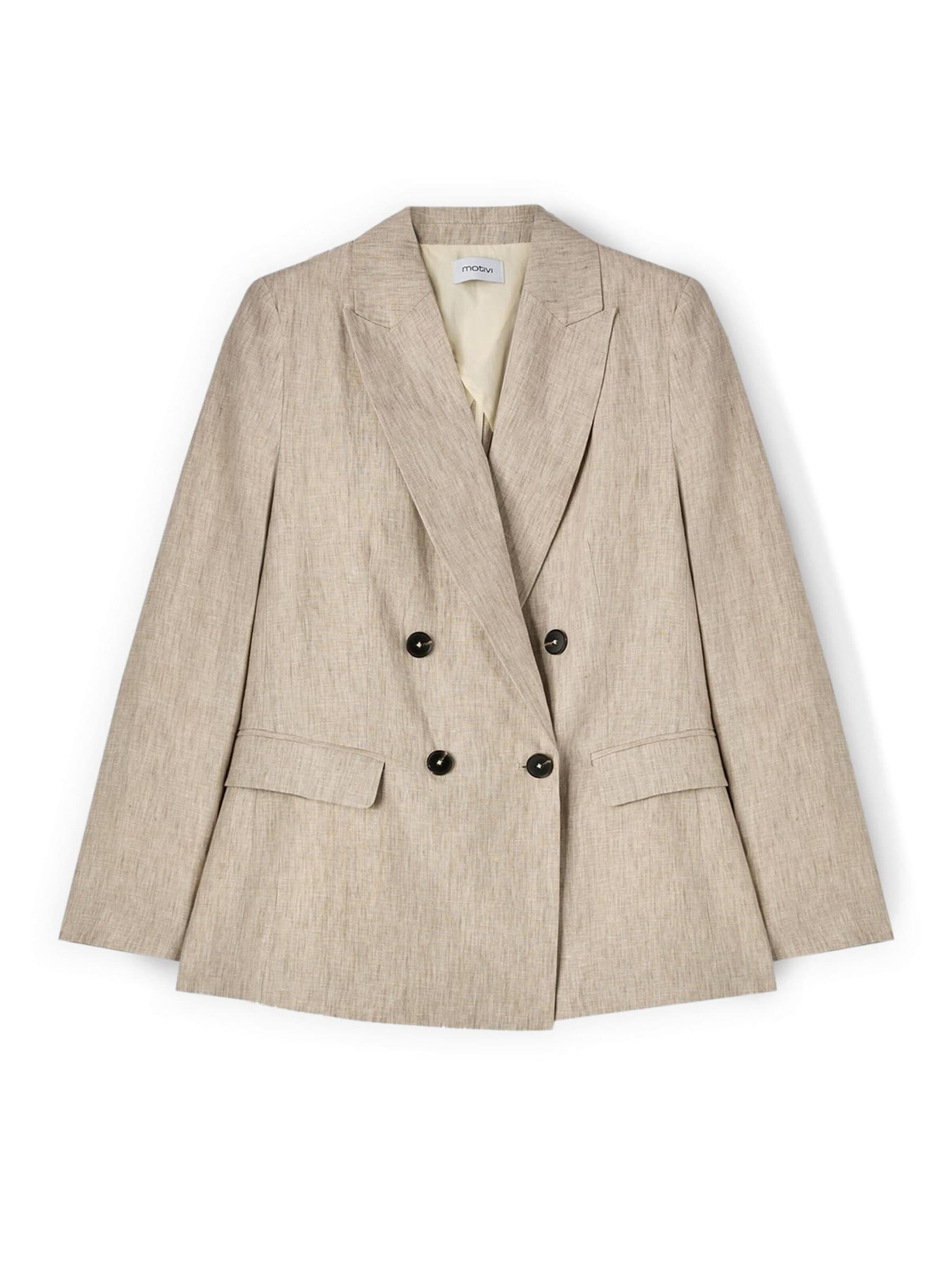 MOTIVI Blazers in Beige: voorkant