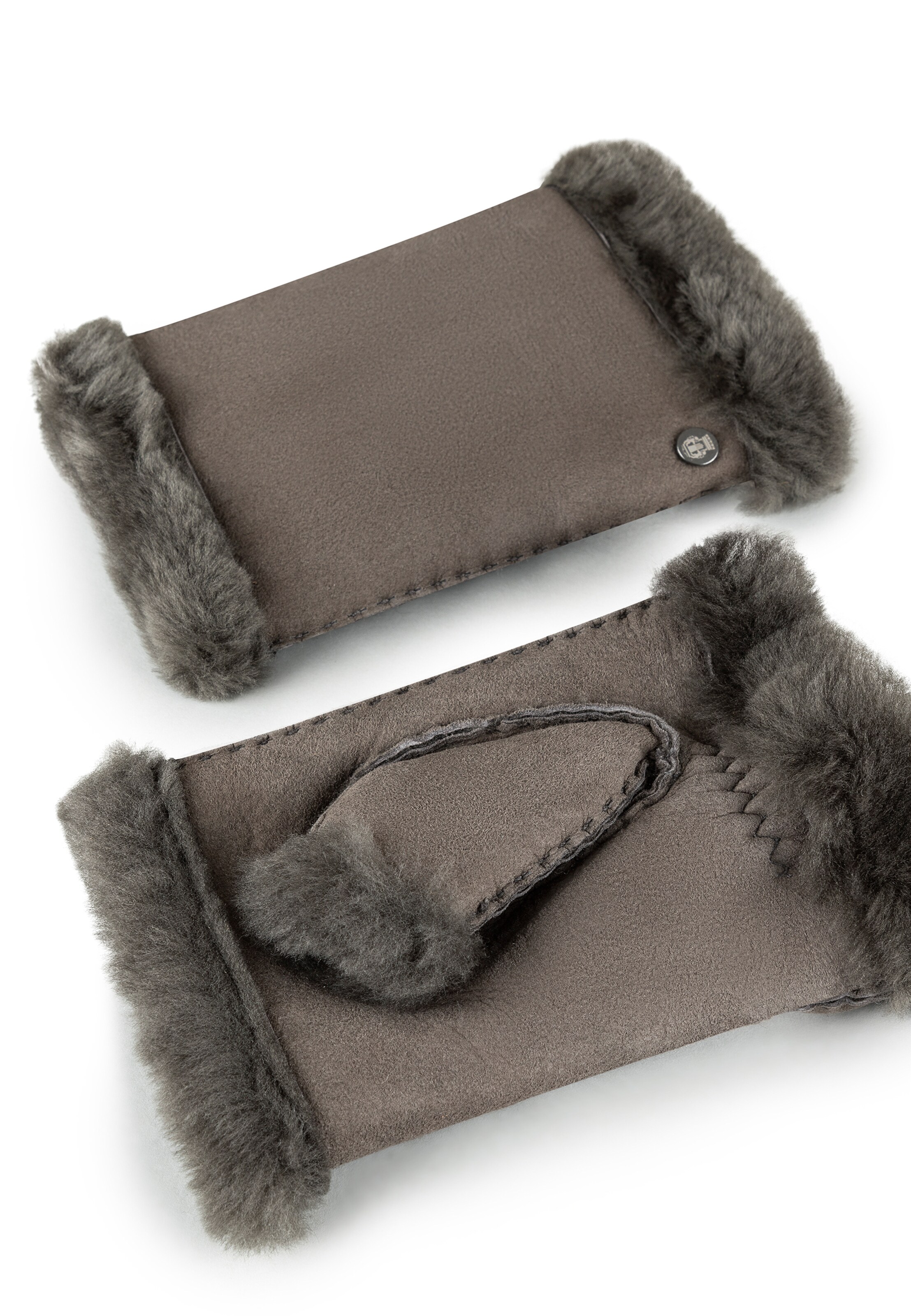 Roeckl Lederhandschuhe 'WINNIPEG' in Grau