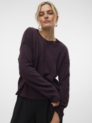 VERO MODA Sweater 'ESTI' in Purple