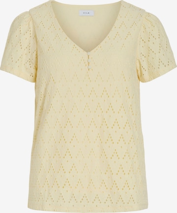 VILA - Blusa 'VIAmalina' en amarillo: frente