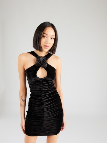 Robe Nasty Gal en noir : devant