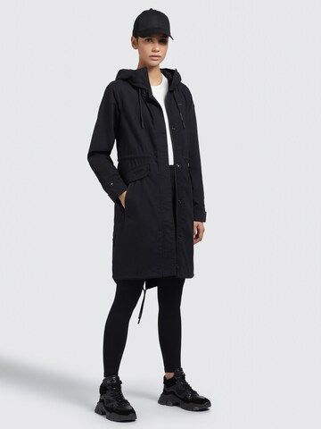 khujo Between-Seasons Coat 'Nanda5' in Black