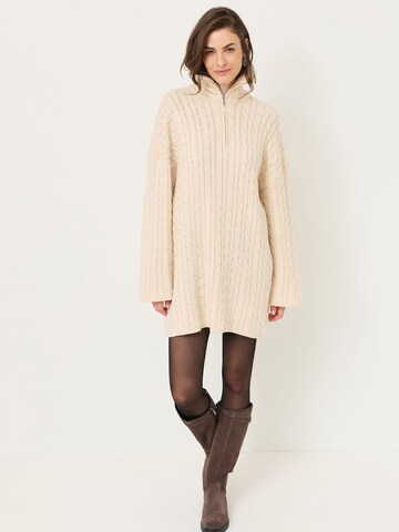 Tamaris Knitted dress in Beige