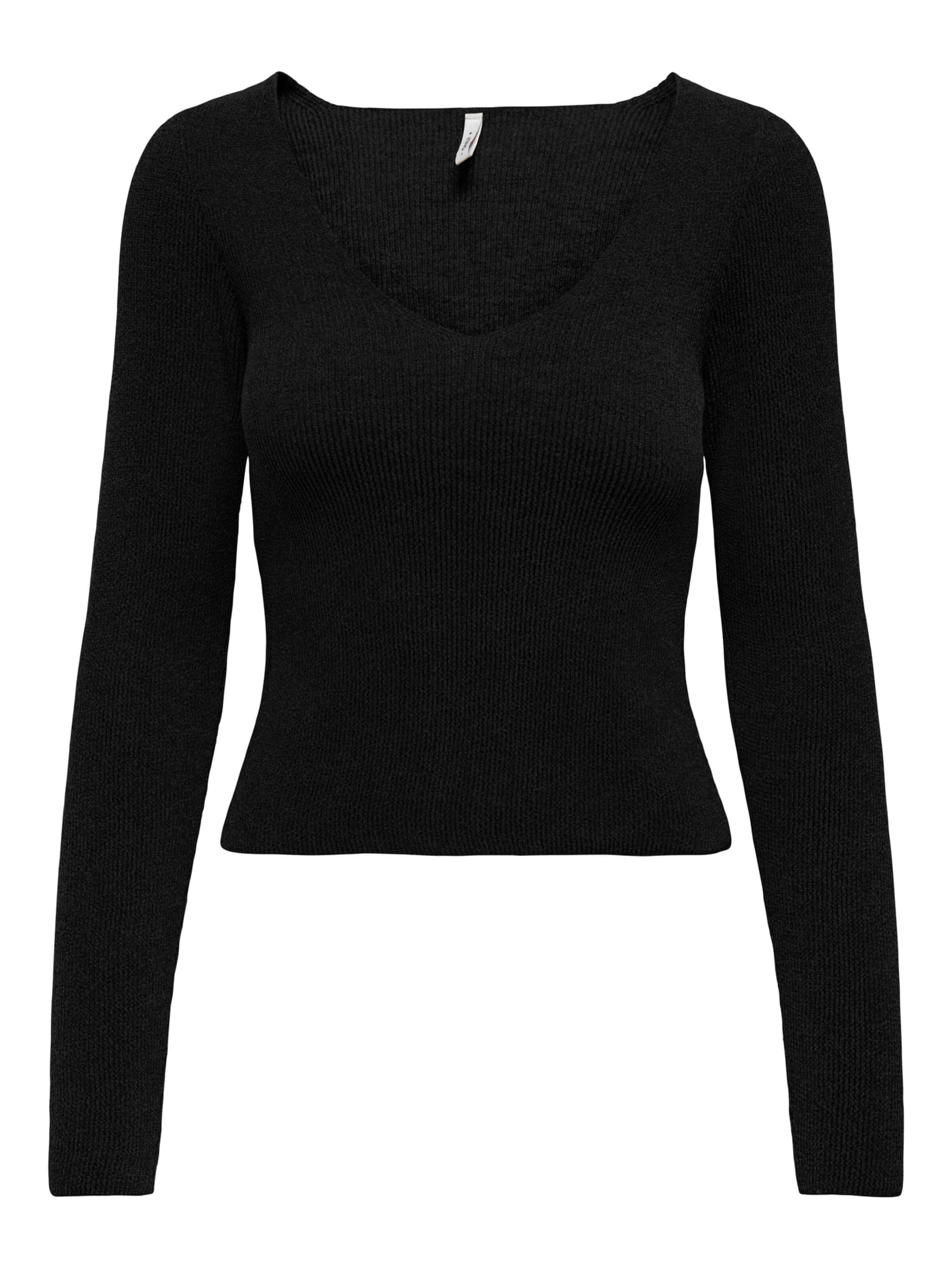 ONLY Sweater 'Ninna' in Black: front