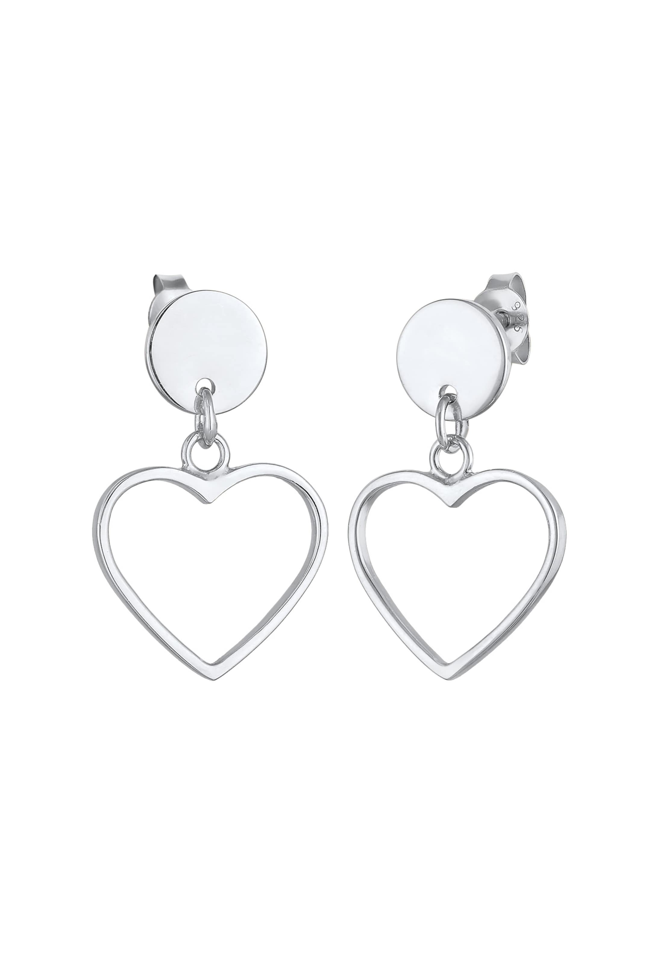 ELLI Earrings in Silver: front