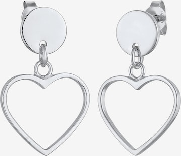 Boucles d'oreilles ELLI en argent : devant