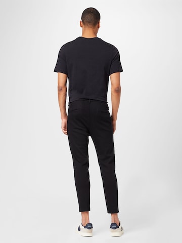 DRYKORN Regular Pleat-front trousers 'Chasy' in Black
