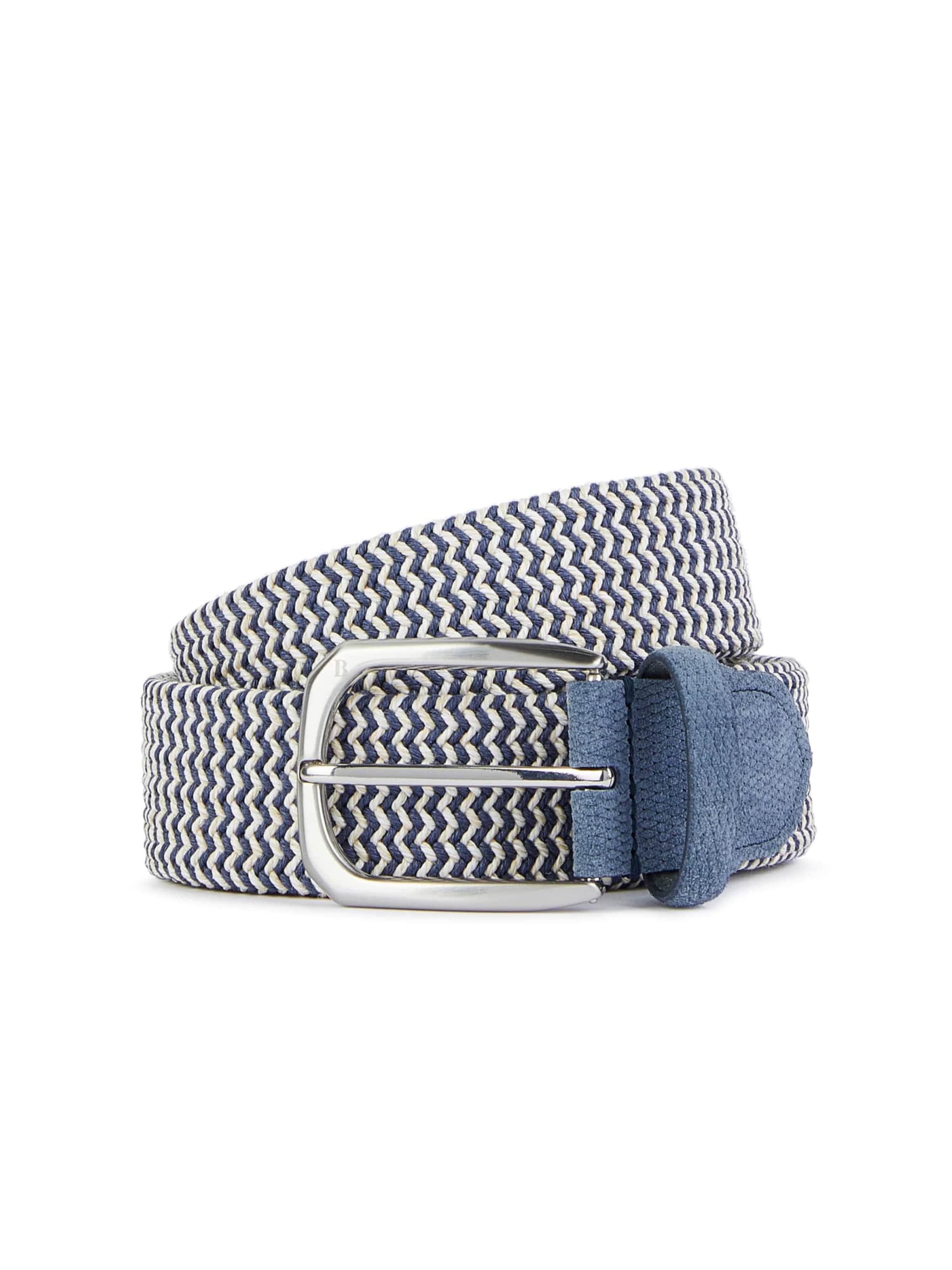 Boggi Milano Bælte i blå: forside