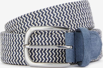 Boggi Milano Belt in Blue: front