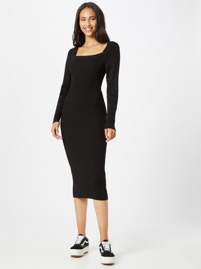 Rochie tricotat Urban Classics pe negru, Vizualizare model