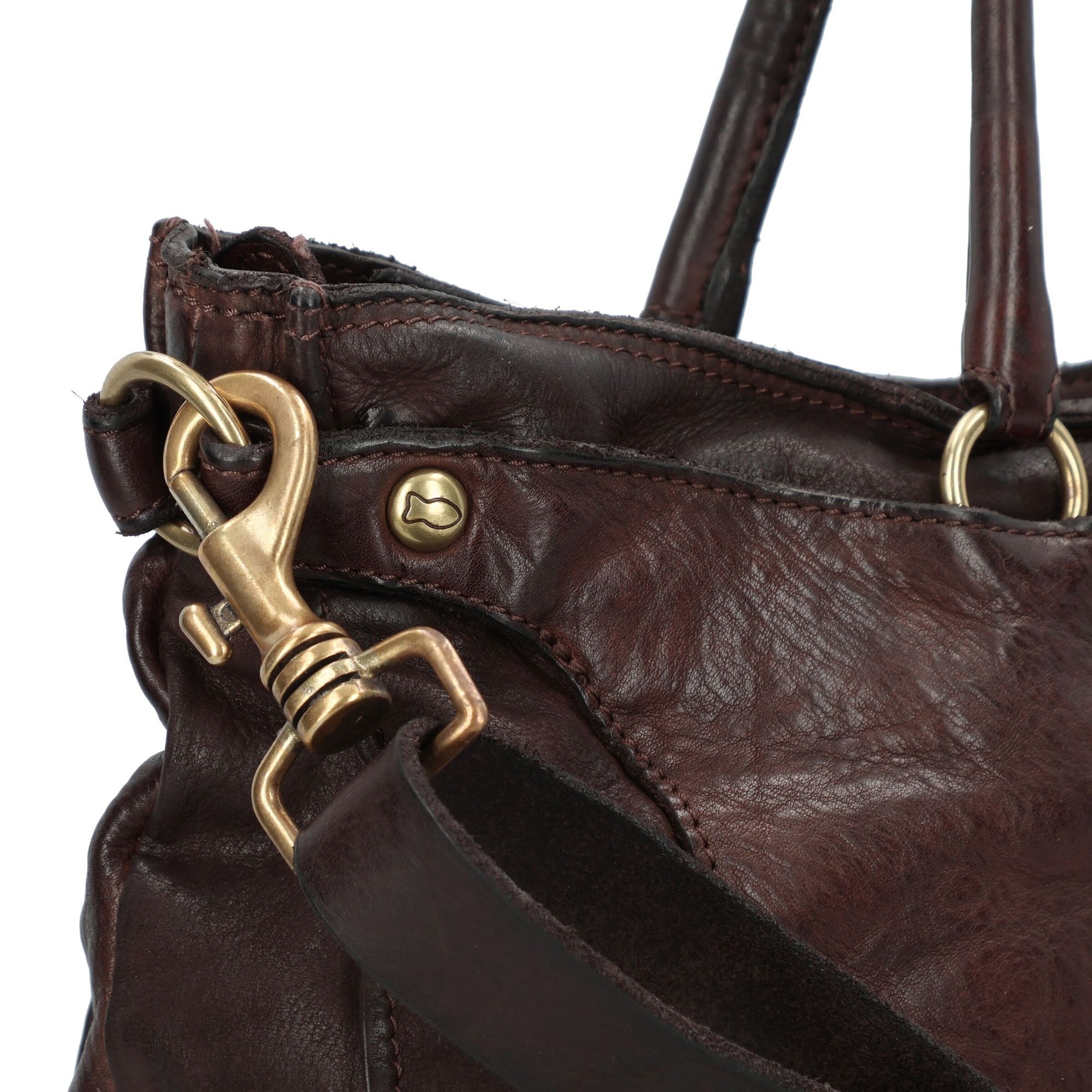 Campomaggi Handtas 'Mogano' in Bruin