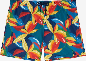 HOM Zwemshorts ' Keran ' in Gemengde kleuren: voorkant