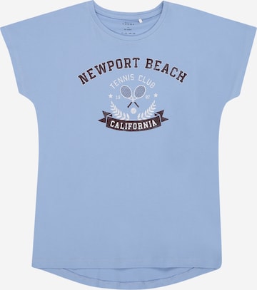 NAME IT Shirt 'NKFVIOLET' in Blue: front
