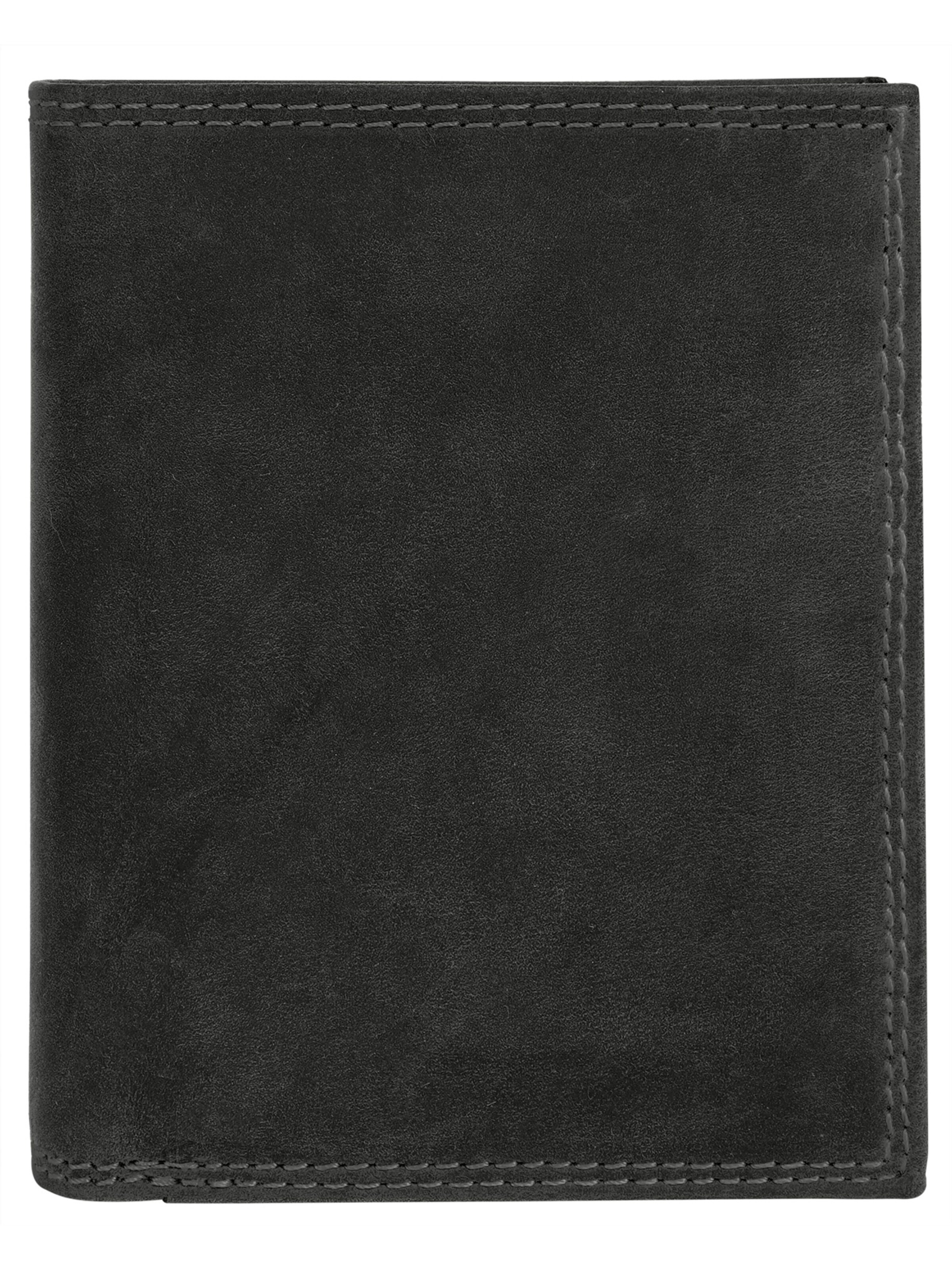 Bagan Wallet in Black: front