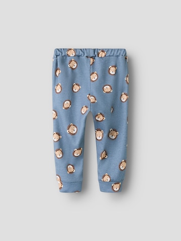 NAME IT Zwężany krój Spodnie w kolorze niebieski