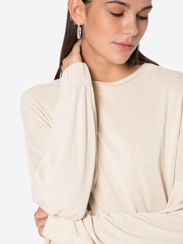 Karo Kauer Shirt 'Millie' in Beige