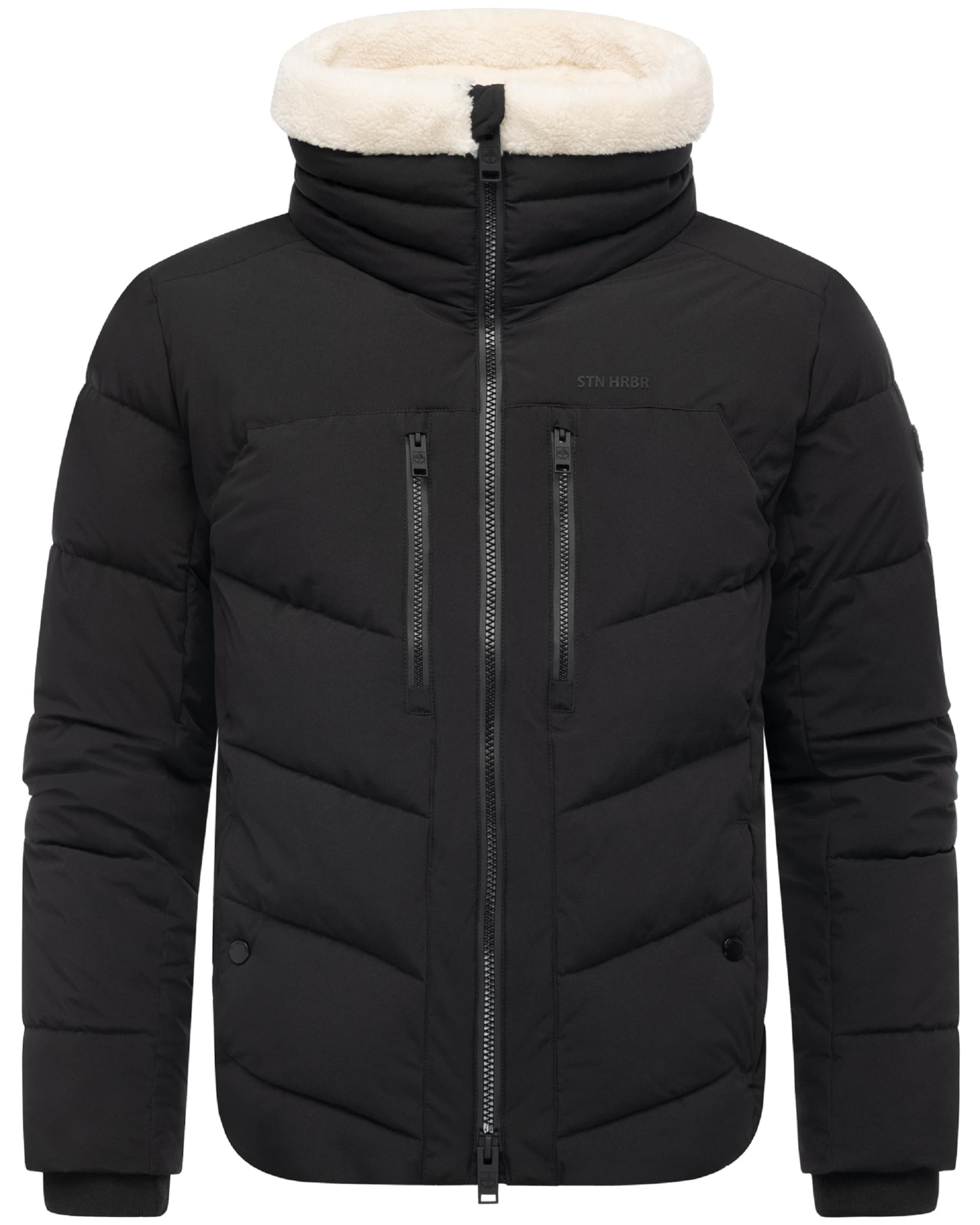 Giacca invernale 'Ansello XX' di STONE HARBOUR in nero: frontale