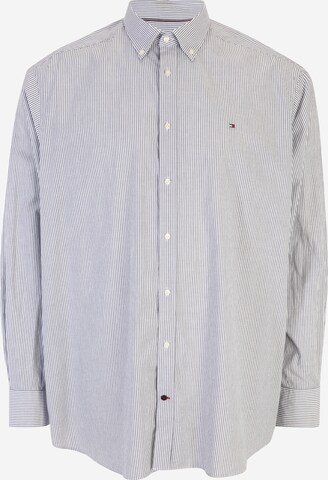 Regular fit Camicia di Tommy Hilfiger Big & Tall in blu: frontale