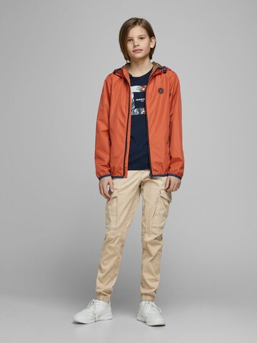 Jack & Jones Junior Tapered Pants 'Paul Flake' in Beige