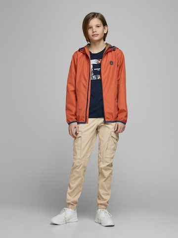 Tapered Pantaloni 'Paul Flake' di Jack & Jones Junior in beige