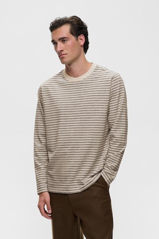 T-Shirt 'MAKai' Matinique en beige : devant