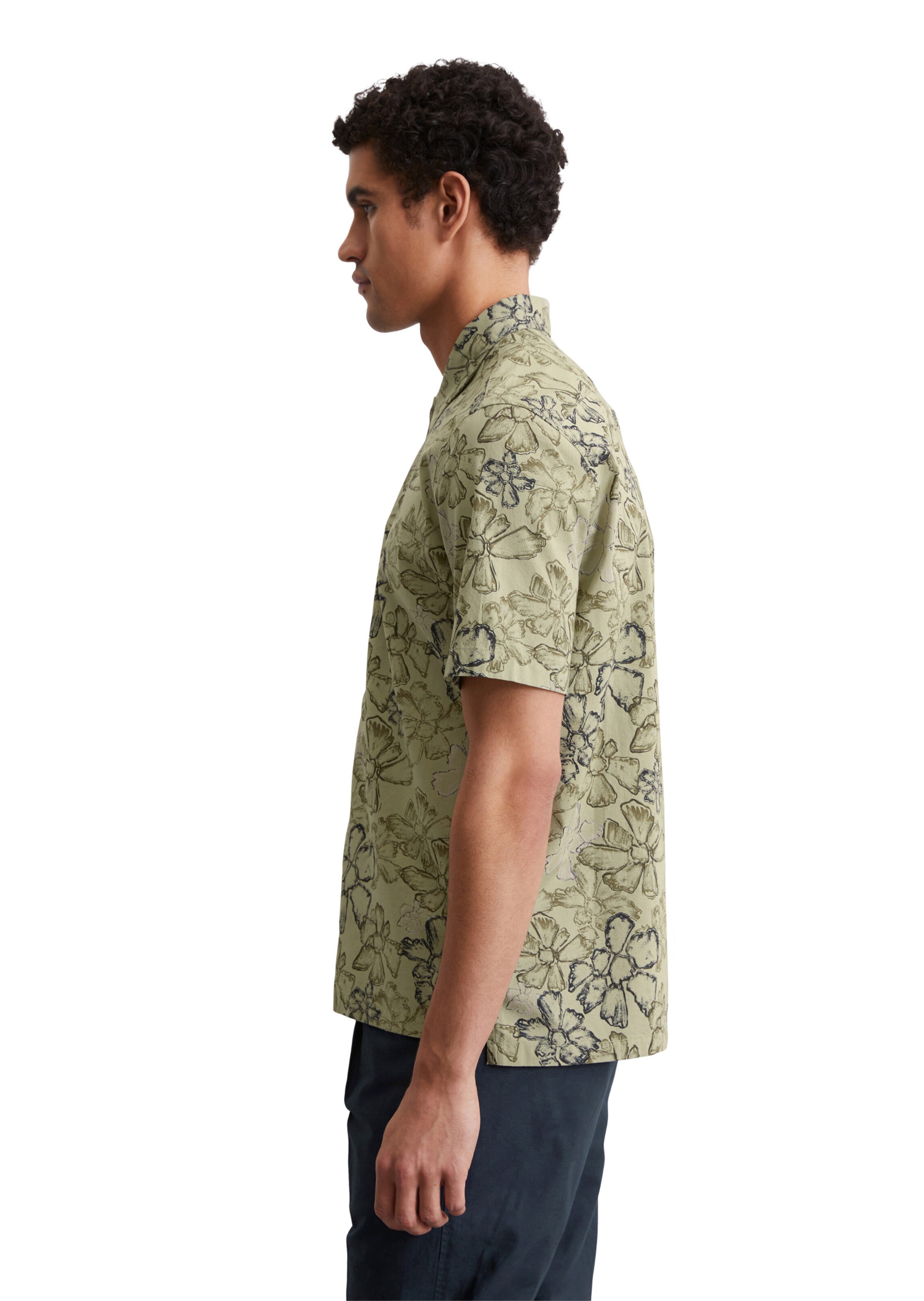 Marc O'Polo Regular Fit Hemd in Grün