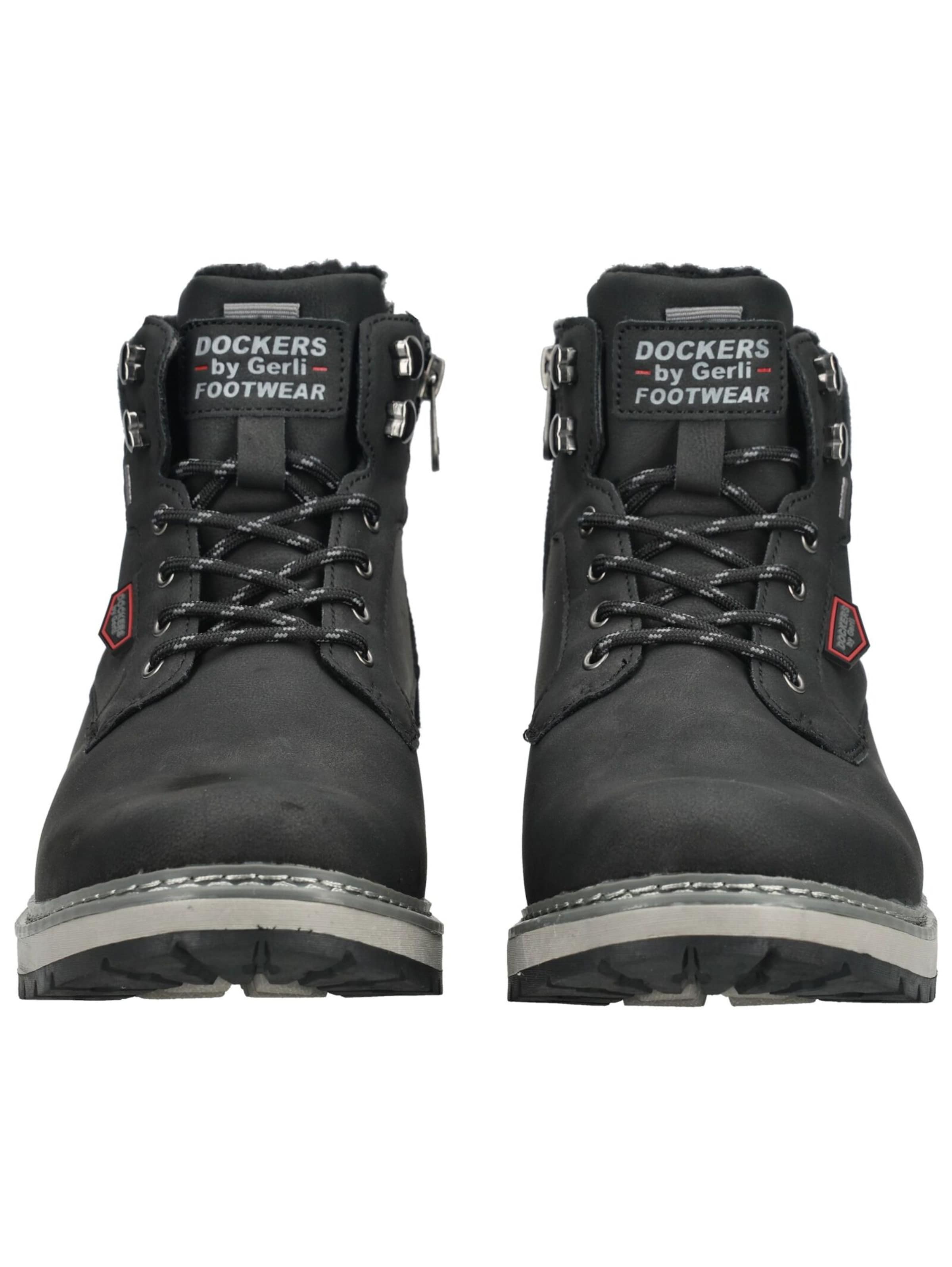 Dockers by Gerli Veterboots in Zwart