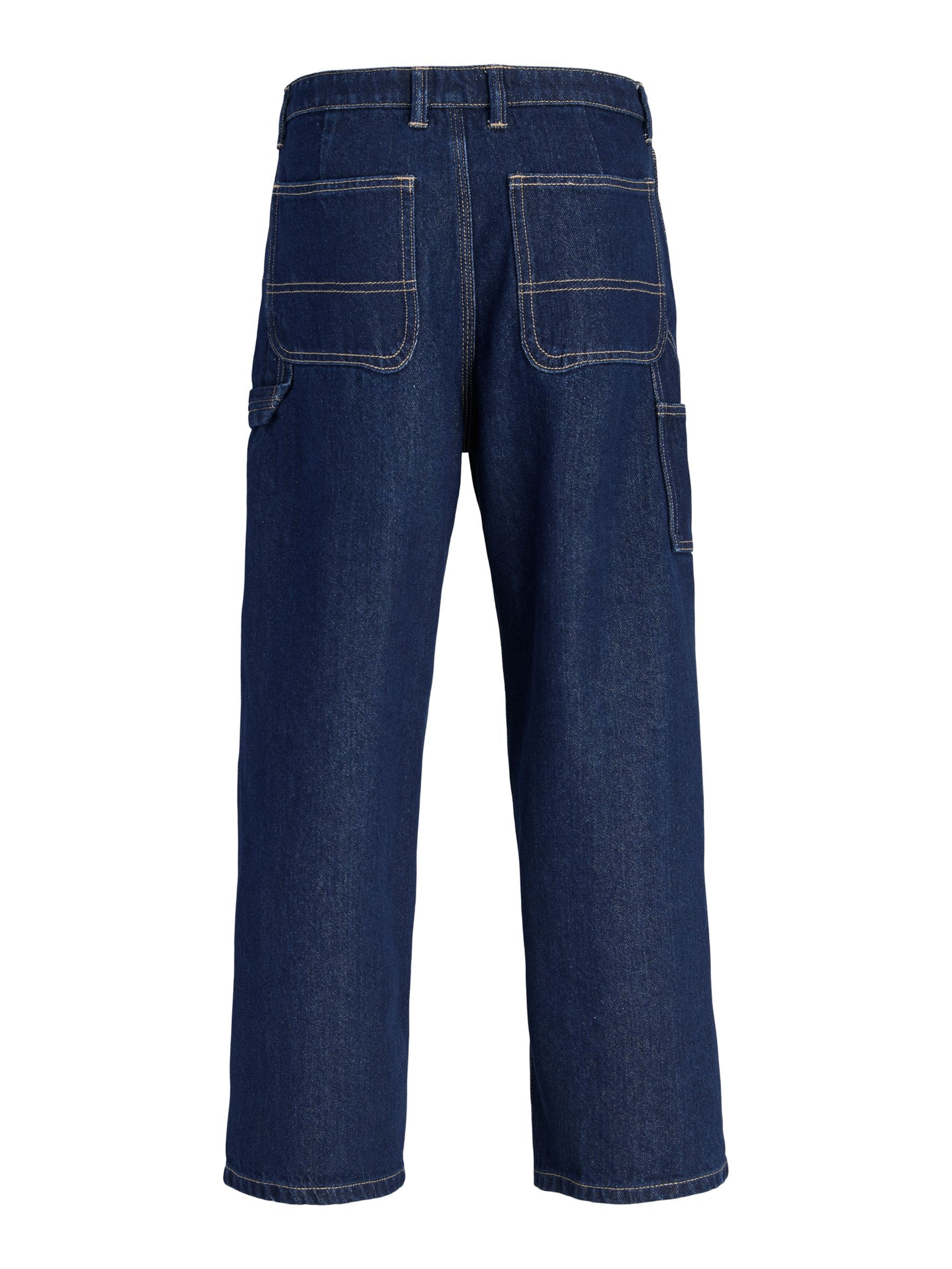Baggy Jean 'JJIALEX JJCARPENTER' Jack & Jones Junior en bleu