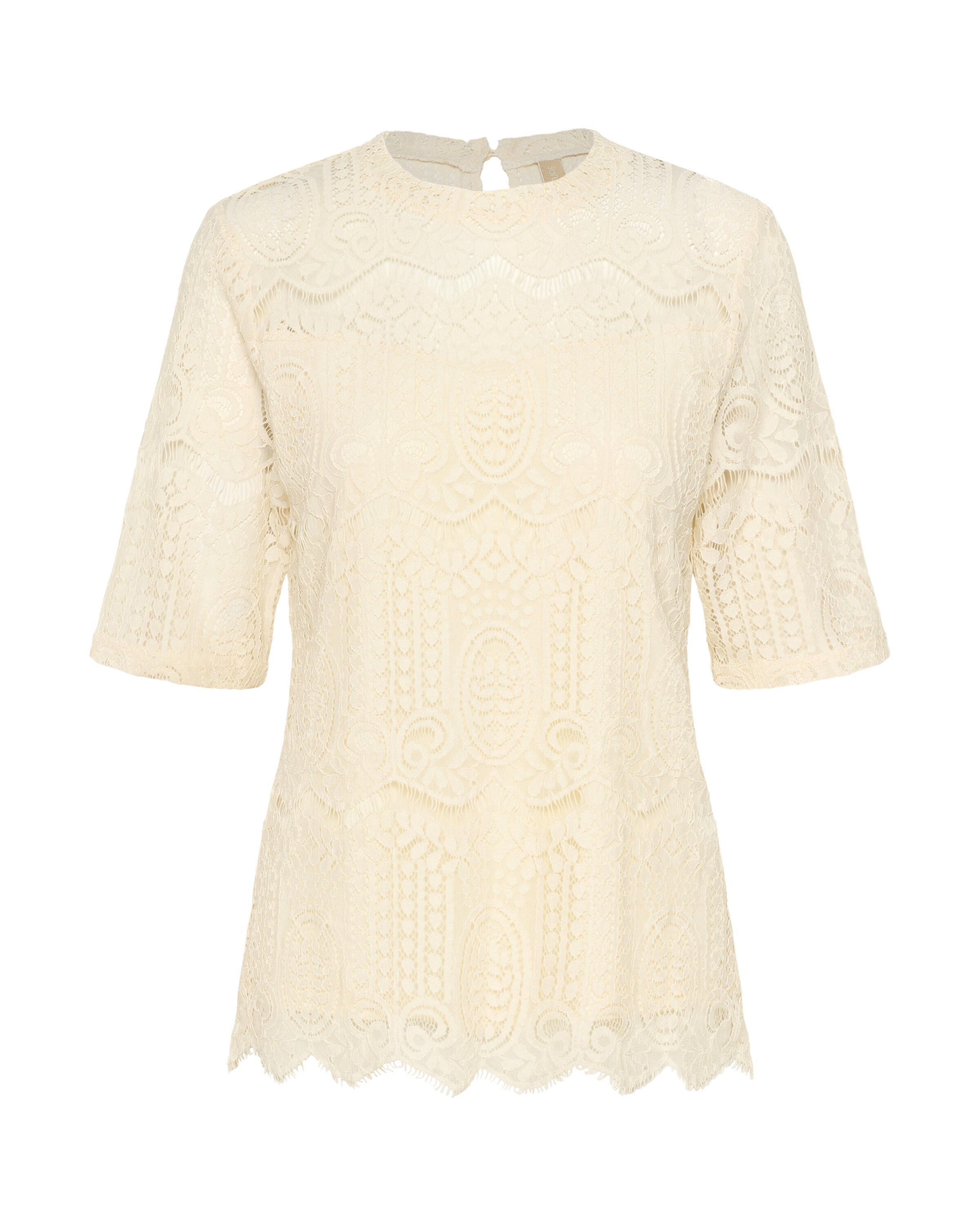 Chemisier 'Ulia Ima' CULTURE en blanc : devant