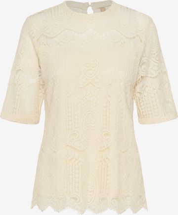 CULTURE Blouse 'Ulia Ima' in Wit: voorkant