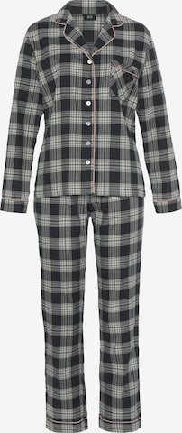 H.I.S Pajama in Grey: front