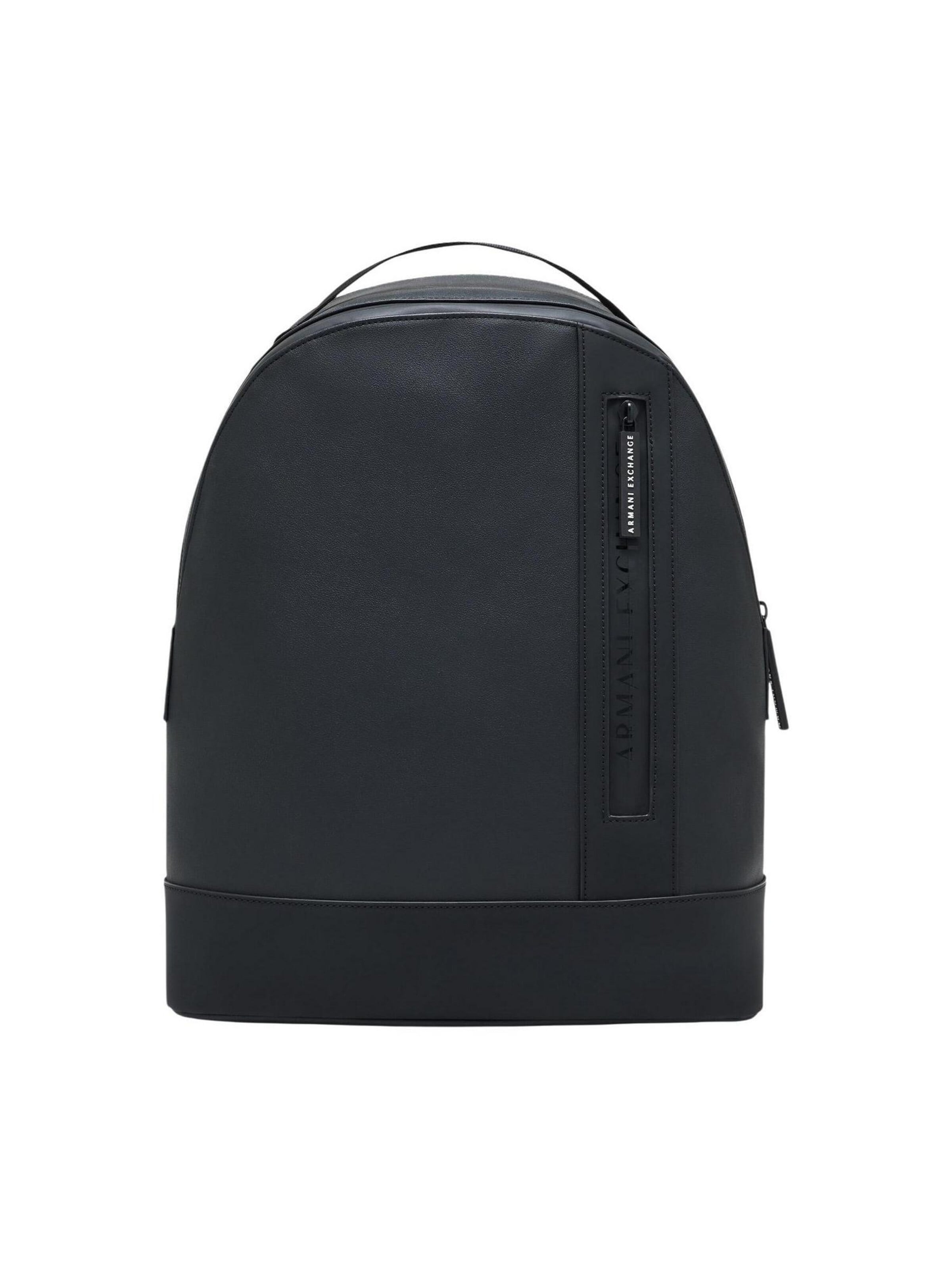 ARMANI EXCHANGE - Mochila en negro: frente