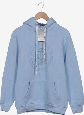 Zwillingsherz Sweatshirt & Zip-Up Hoodie in M in Blue: front