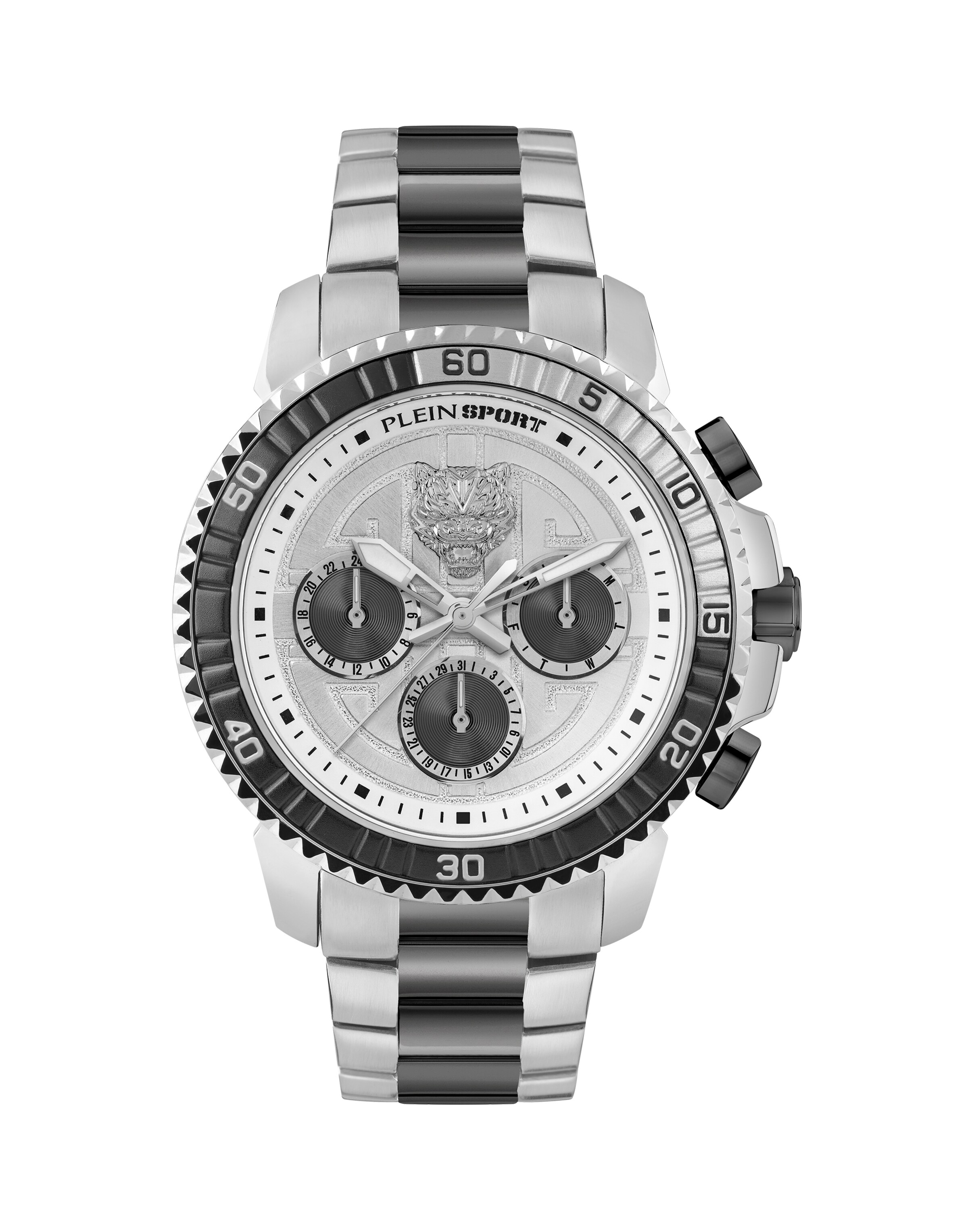 Plein Sport - Reloj analógico 'Powerlift' en negro: frente