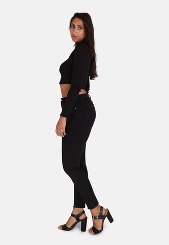 Elara - Skinny Calças de ganga em preto
