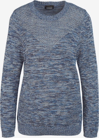 Pull-over Goldner en bleu : devant