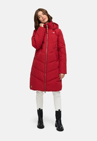 Ragwear Wintermantel 'Rebelka' in Rood