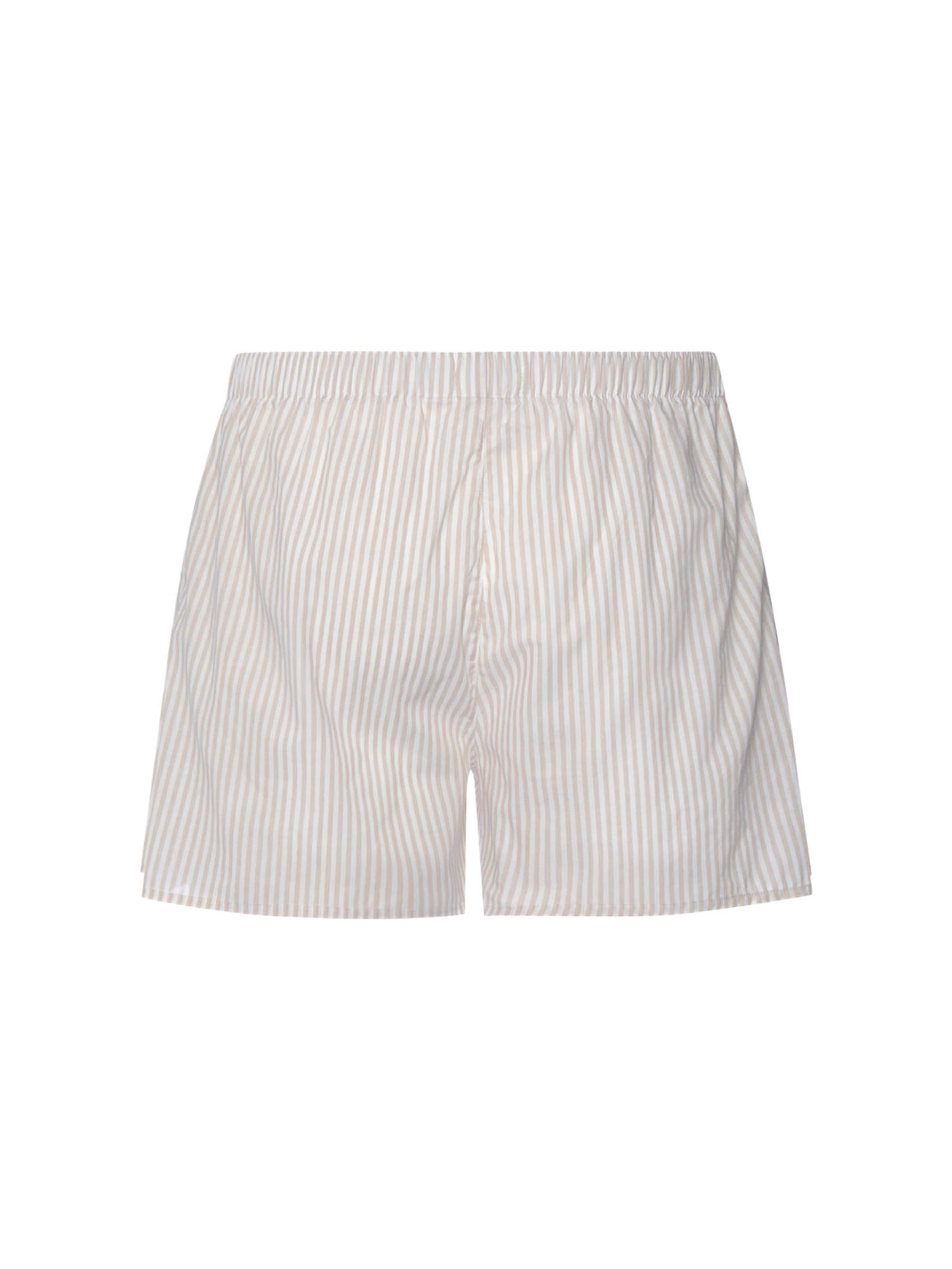 Hanro Boxer shorts ' Fancy Woven ' in Beige
