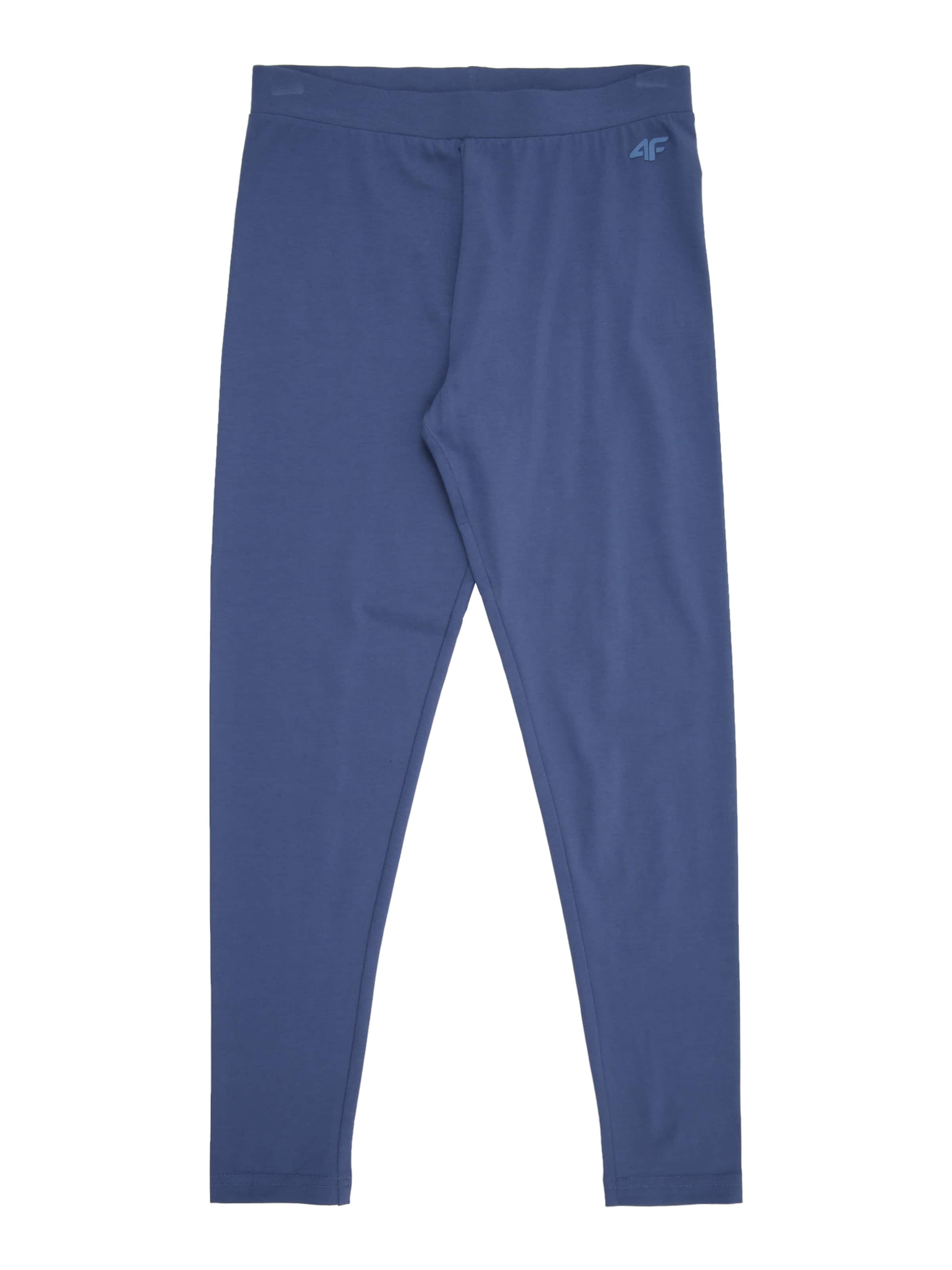 4F Junior regular Παντελόνι φόρμας σε μπλε: μπροστά