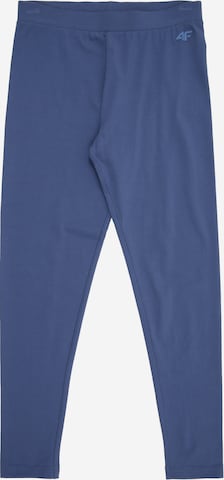 4F Junior Spodnie sportowe w kolorze niebieski: przód