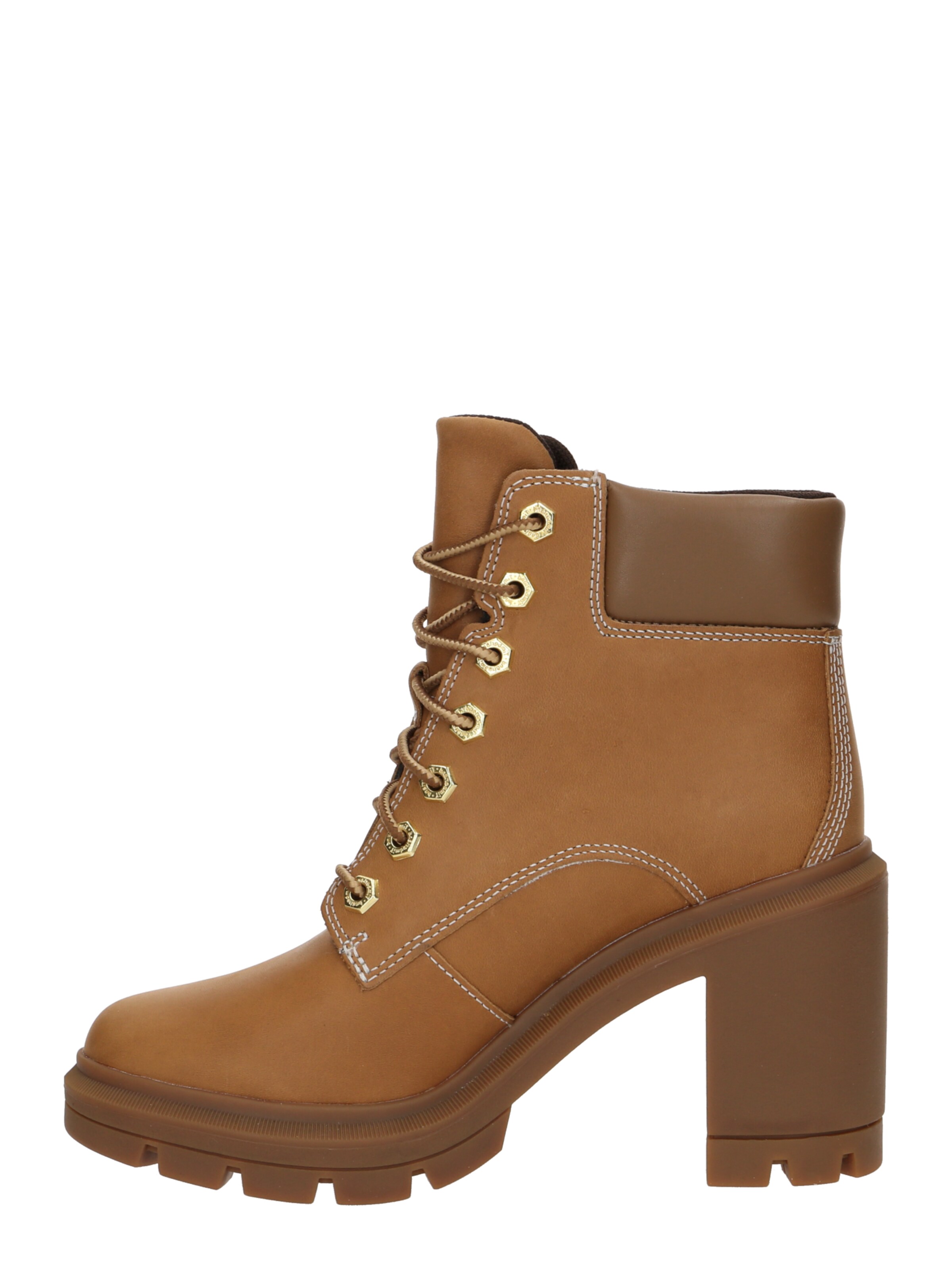 TIMBERLAND Ниски ботуши с връзки в кафяво